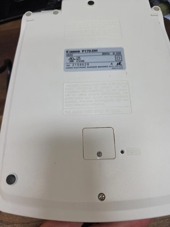 Canon P170-DH Printing Calculator  - Image 4 of 4