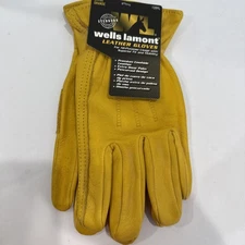 Wells Lamont Leather All-purpose Work Gloves 100% Cowhide Leather Size Large