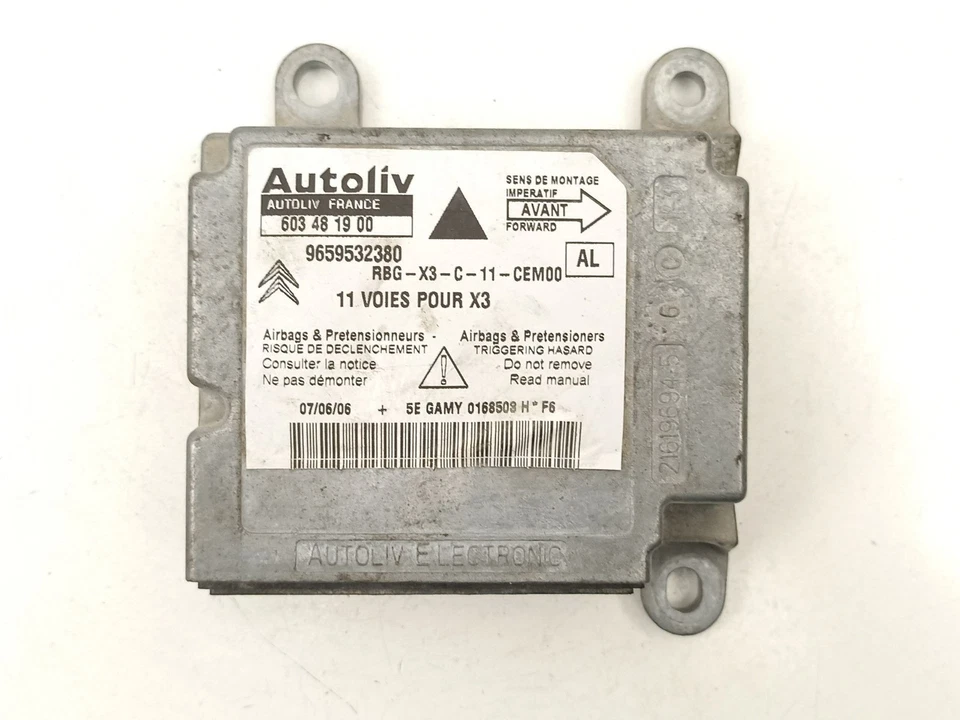 9659532380 CENTRALINA  / 603481900 / 65654 PER CITROËN C5 II RC_ 1.6 HDI RC8H - Immagine 2 di 4