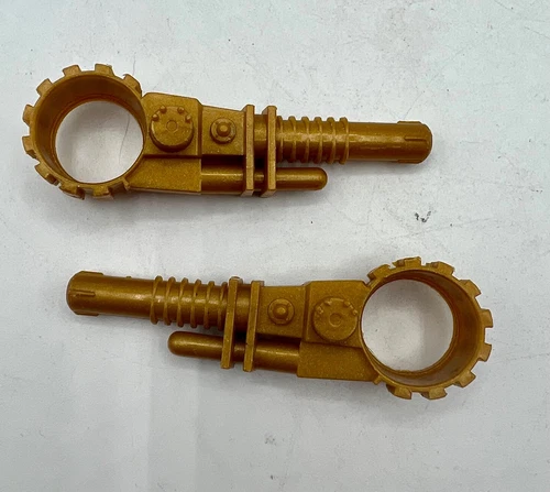 Lot of 2 1988 GI Joe Vehicle Destro AGP Guns Cannons Original Replacement Part