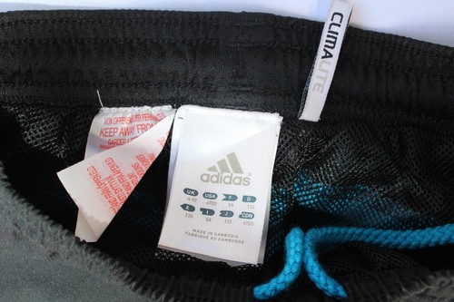 Adidas Kids Unisex Tracksuit Size 5 Blue Black White Hoodie & Pants VGC - Picture 13 of 24