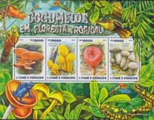 Sao Tome e Principe 6106-6109 Feuille miniature neuf avec gomme originale 2015 C