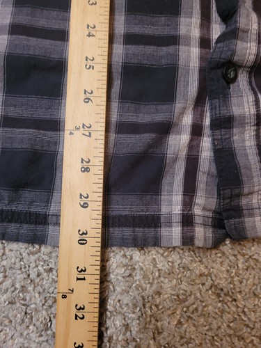 Camisa a cuadros Harley Davidson manga corta con botones para hombre 2XL - Imagen 7 de 9