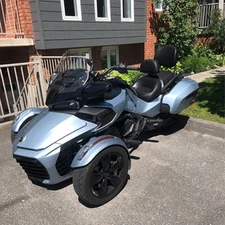 MOFUN Can-Am Adjustable Driver Backrest For Spyder F3, F3-S, F3-T (2015-2025)