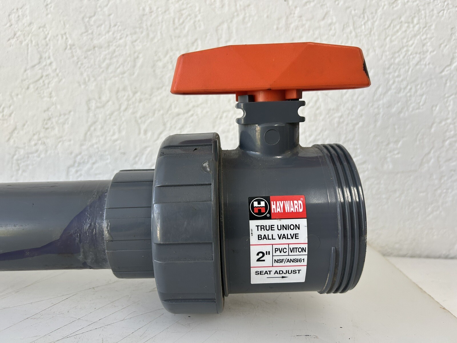 Hayward 2 Inch CPVC True Union Ball Valve with Attachment