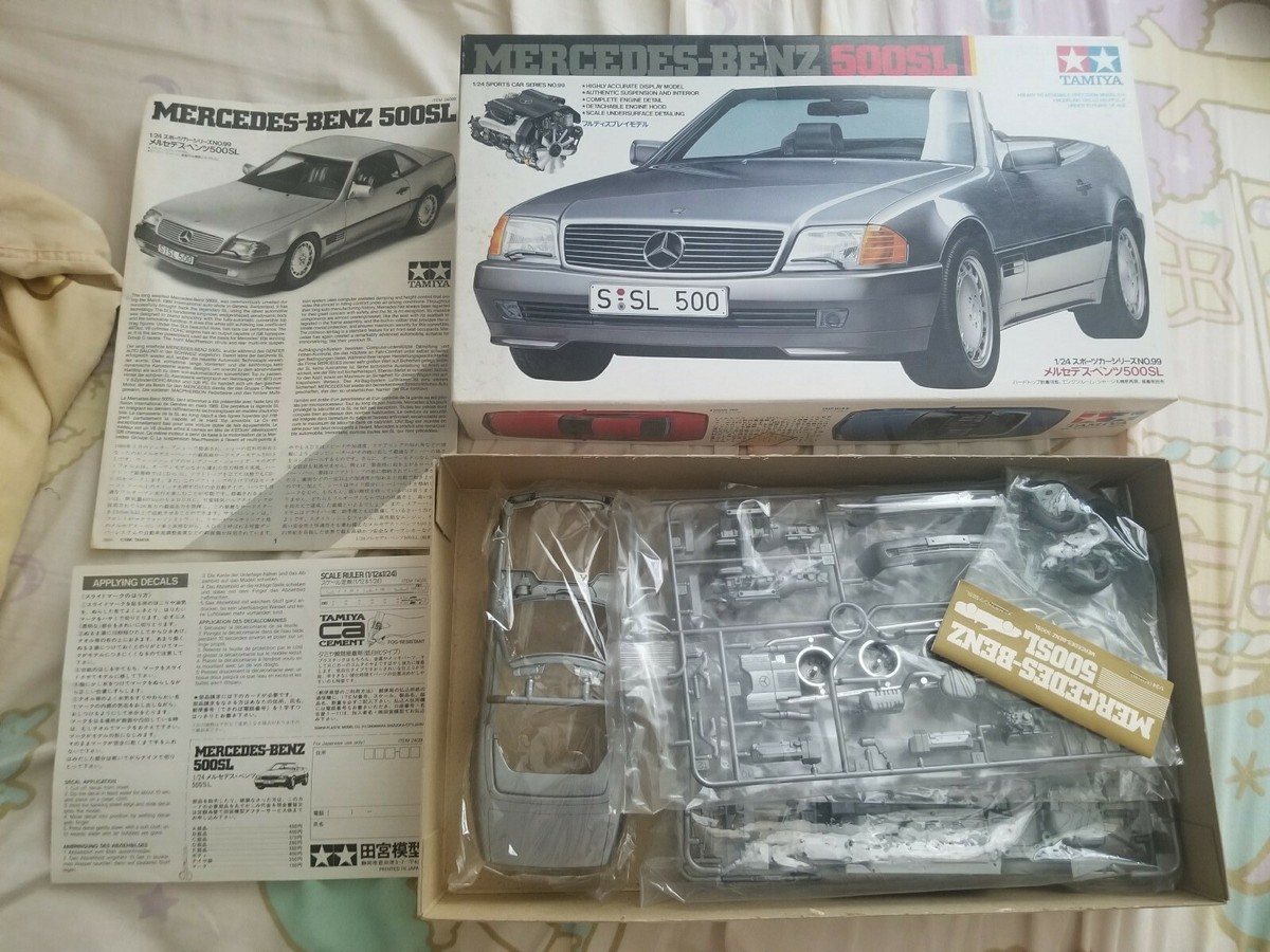 タミヤ１/24　BMW 320i RACING & メルセデスAMG 500SL TAMIYA 1:24 MERCEDES - BENZ AMG 500SL 6.0-4V Model Kit RARE