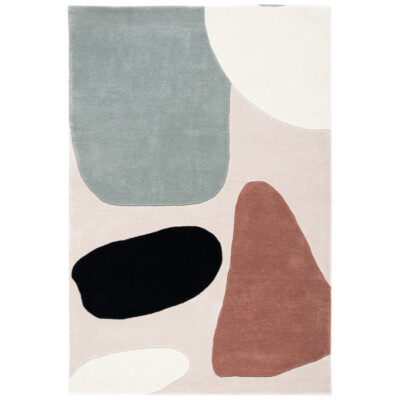 SAFAVIEH Fifth Avenue FTV119B Handmade Beige / Black Rug