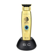 StyleCraft PRO Saber Cordless Trimmer SC405G Gold Metal Finish