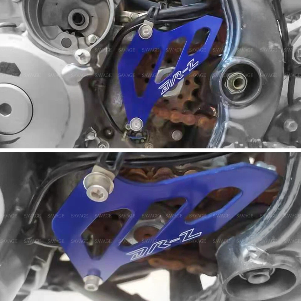 Protector de cadena de piñón delantero para SUZUKI DR-Z400 E/S/SM DRZ400S DRZ400SM DRZ 400 Foto 2 de 4