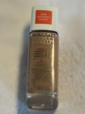 Revlon Foundation Nearly Naked Makeup 230 Nutmeg - Broad Spectrum SPF 20 New