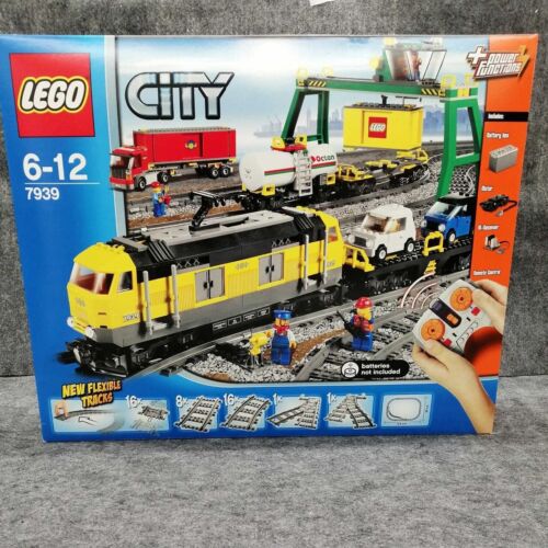 LEGO 7939 City Cargo Train Ensemble LEGO Blocs Assemblage Jouets D'occasion Très Bon - Photo 1/4