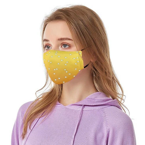 Expédié de Paris -Masque Protection Filtres Déguisée Kimetsu No Yaiba Cache Nez - Photo 3/4