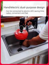 Electric Toilet Dredge Machine Sewer Artifact Toilet Water Blocking Tool Pipe