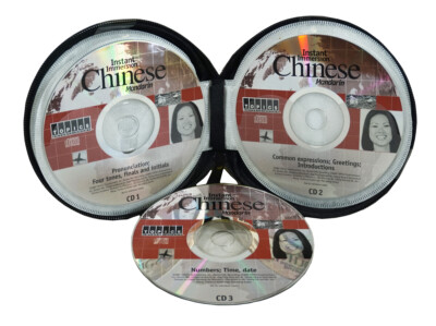 Learn to Speak Chinese Mandarin Language - Beginners Fast and Easy - 3 Audio CDs