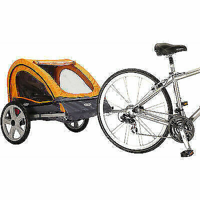 instep quick n ez double bike trailer