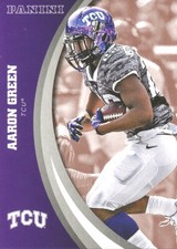 PANINI-COLLEGIATE Aaron Green RC RAMS AAF-COMMANDERS