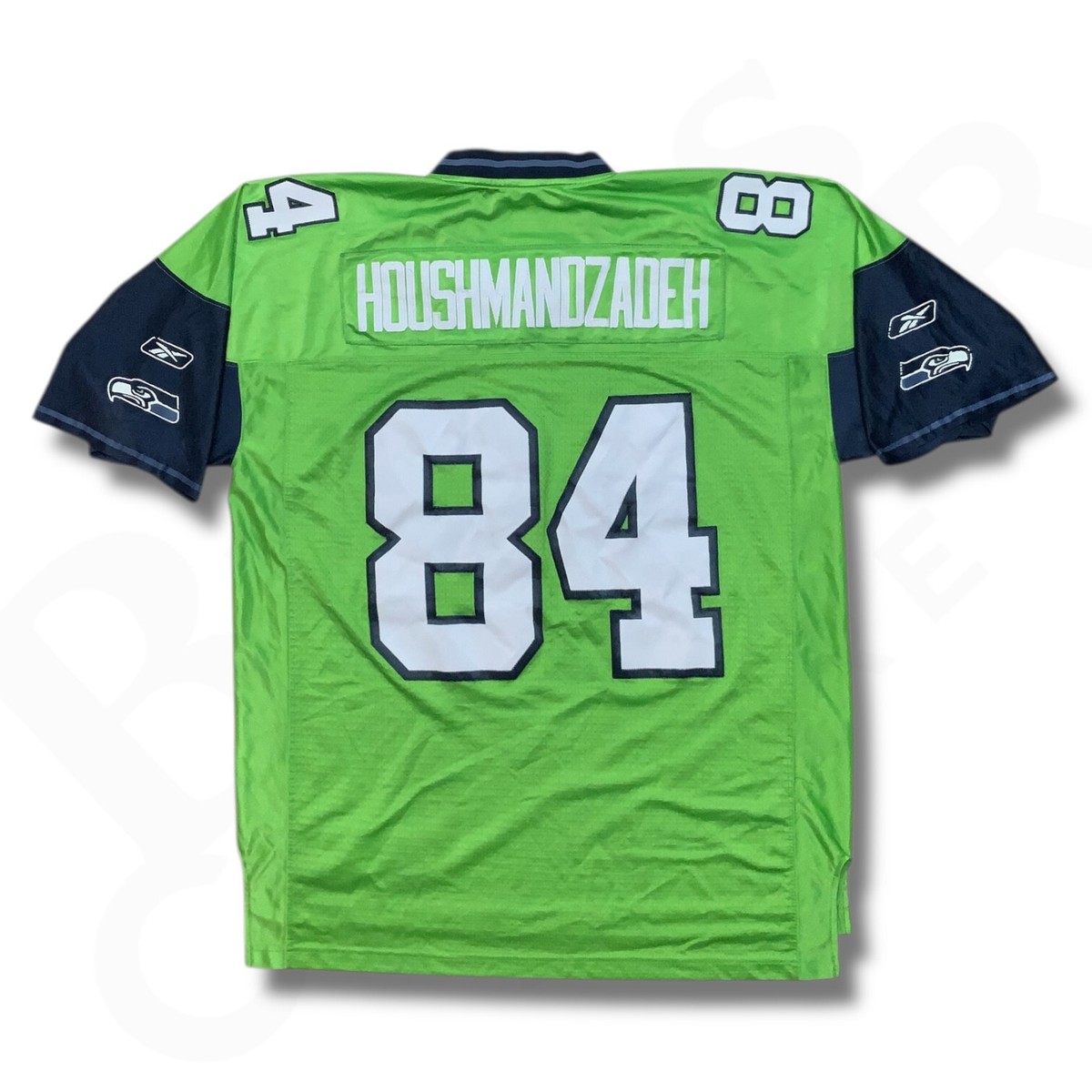 Reebok Seahawks Jersey NFL On Field ACTION Green #84