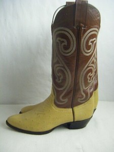 larry mahan ostrich boots