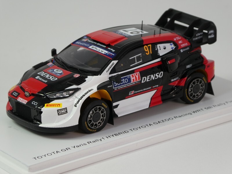 Spark Toyota Gr Yaris Rally1 #97 Latvala 5th Rally Finland