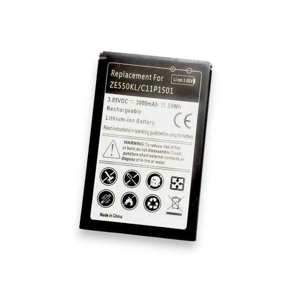 Akku FüR Asus Zenfone2 Laser ZE601KL ZE550KL - C11P1501 - Akku Battery 3000Mah-image