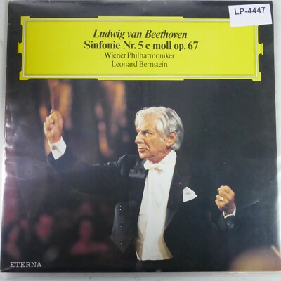  Ludwig van Beethoven Sinfonie Nr. 5 c-moll op.67 Leonard Bernstein  LP-4447