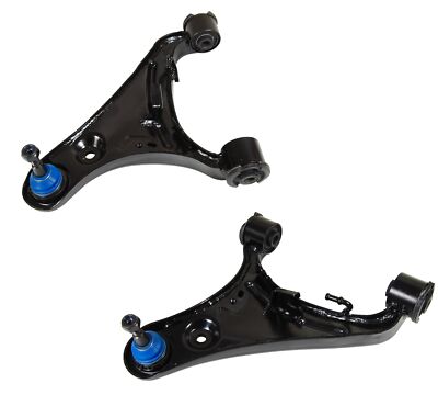 Pair Set 2 Front Upper Suspension Control Arms Mevotech For Land Rover LR3 05-09