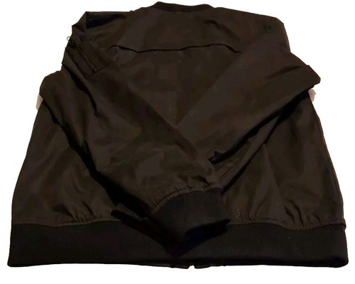 Mossimo Mens Black Jacket Full Zip Size L Collared Casual Winter - Picture 11 of 11