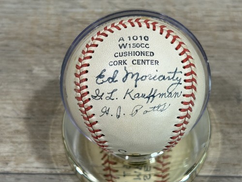 Vintage 1954 Chanute Air Force Base CAFB Base Champions Wilson Baseball - Picture 3 of 6