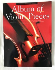 Album of Violin Pieces  violin  piano parts sheet music book