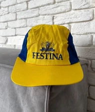 Vintage Festina Watches Pro Cycling Team Cap Hat