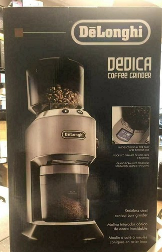 De Longhi EC 685.M \u0026 KG 521.M Dedica Style Barista Bundle Automatic coffee  machine - silver | Vieffetrade