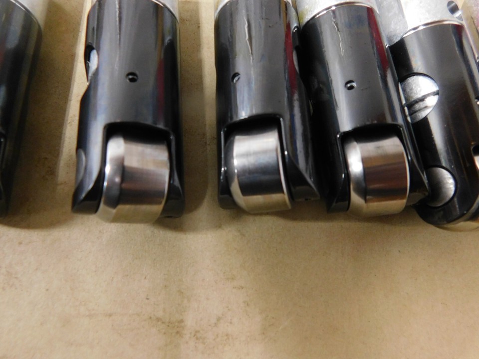 16 Jesel Dogbone .904" Solid Roller Lifters COATED .820" Roller NASCAR ARCA eBay