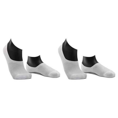 2PK Bonds Sport Mesh Footlet Men Work No Show Low Cut Cooling Comfy Socks SYRU2N - Picture 8 of 8