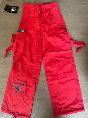 Ghast Clothing Cargo Dancewear Red- SIZE 6 SEE PICS