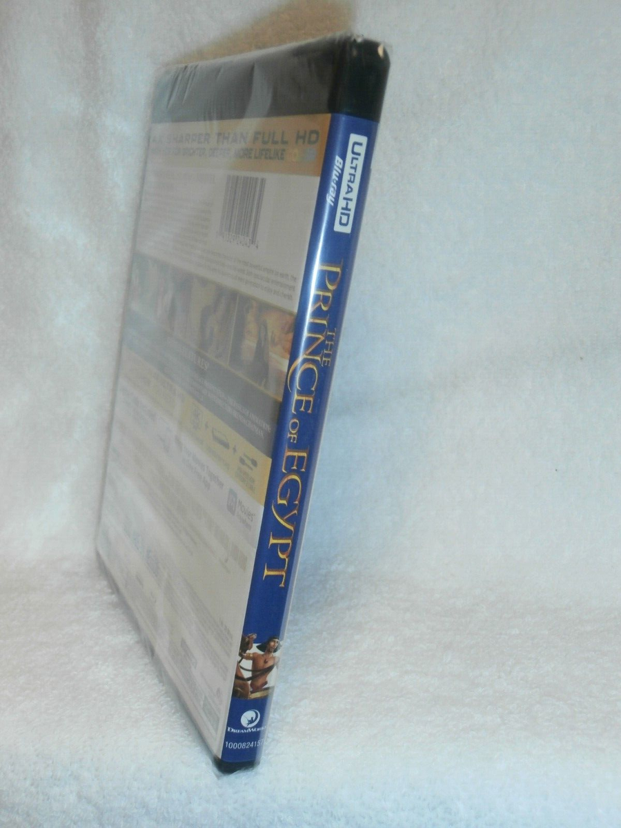 The Prince Of Egypt (4K/Blu-ray, 2023) Val Kilmer Ralph Fiennes