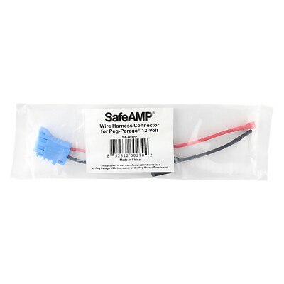SafeAMP Wire Harness Connector for Peg-Perego 12-Volt SLA Battery