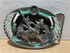 Buckles Of America MASTERPIECE COLLECTION BA-203 Native American Belt Buckle