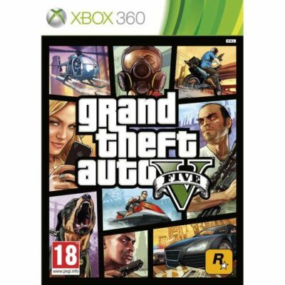 Grand Theft Auto V Five (Xbox 360 Spiel)