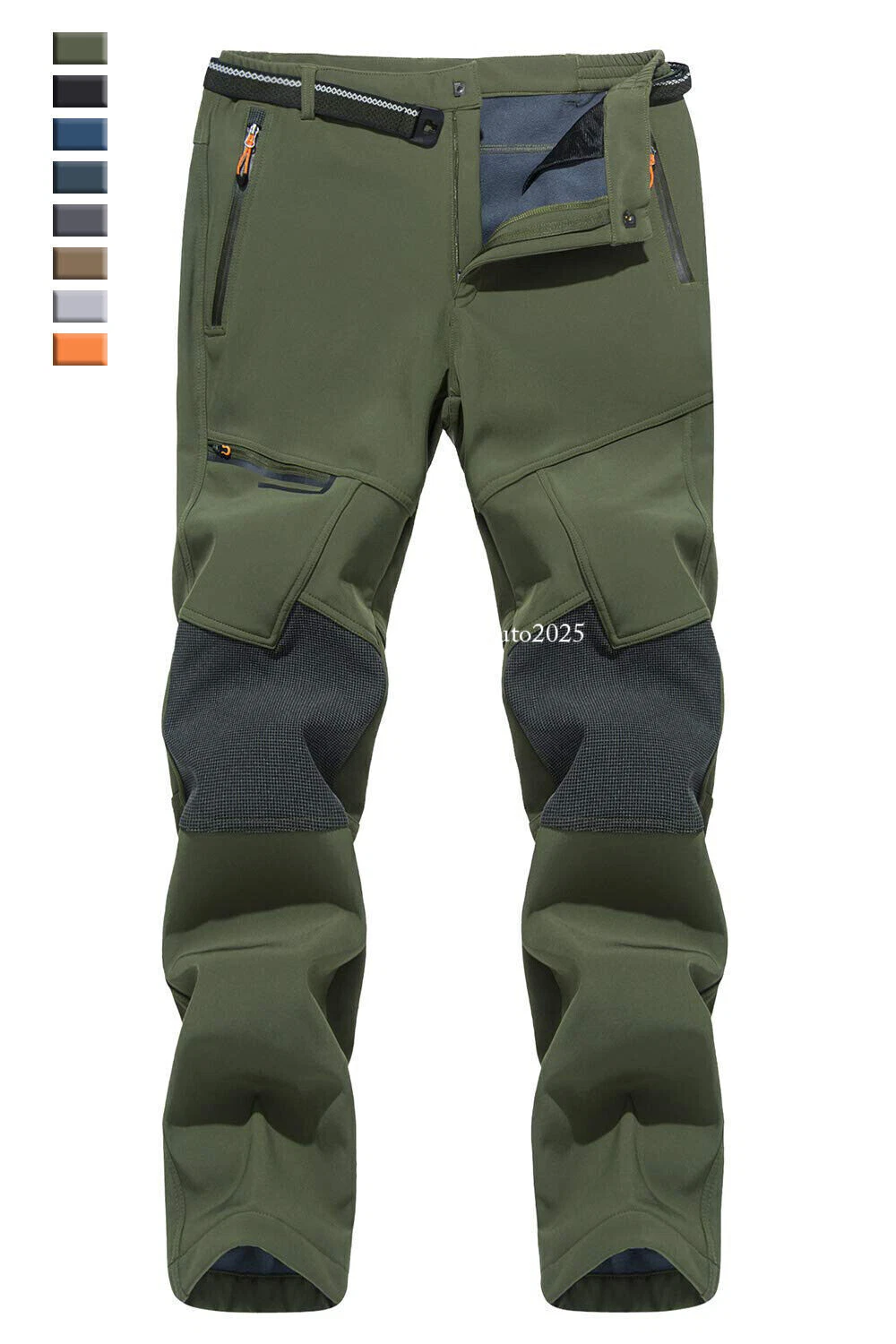 Mens Outdoor Softshell Pants Winter Thick Fleece Lined Ski Pants Hiking Trousers
Opens in a new wind