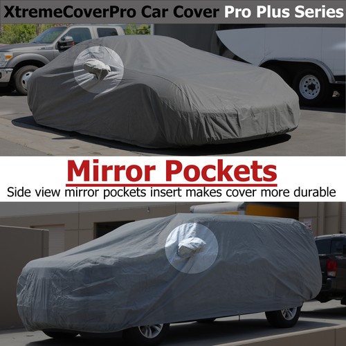 2010 2011 2012 Lexus GX460 Breathable Car Cover w/Fleece Dark Gray - Picture 6 of 12