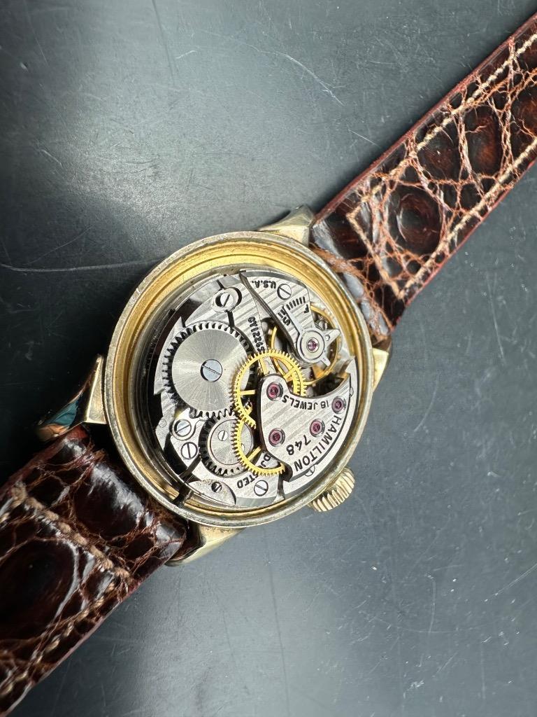 1948 10kt GF Hamilton Nordon Cal.748 Dress Watch. | eBay