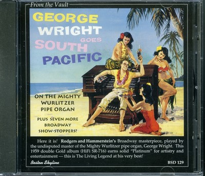 GEORGE WRIGHT - Goes South Pacific CD [NEUWERTIG/NM] Wurlitzer Orgel