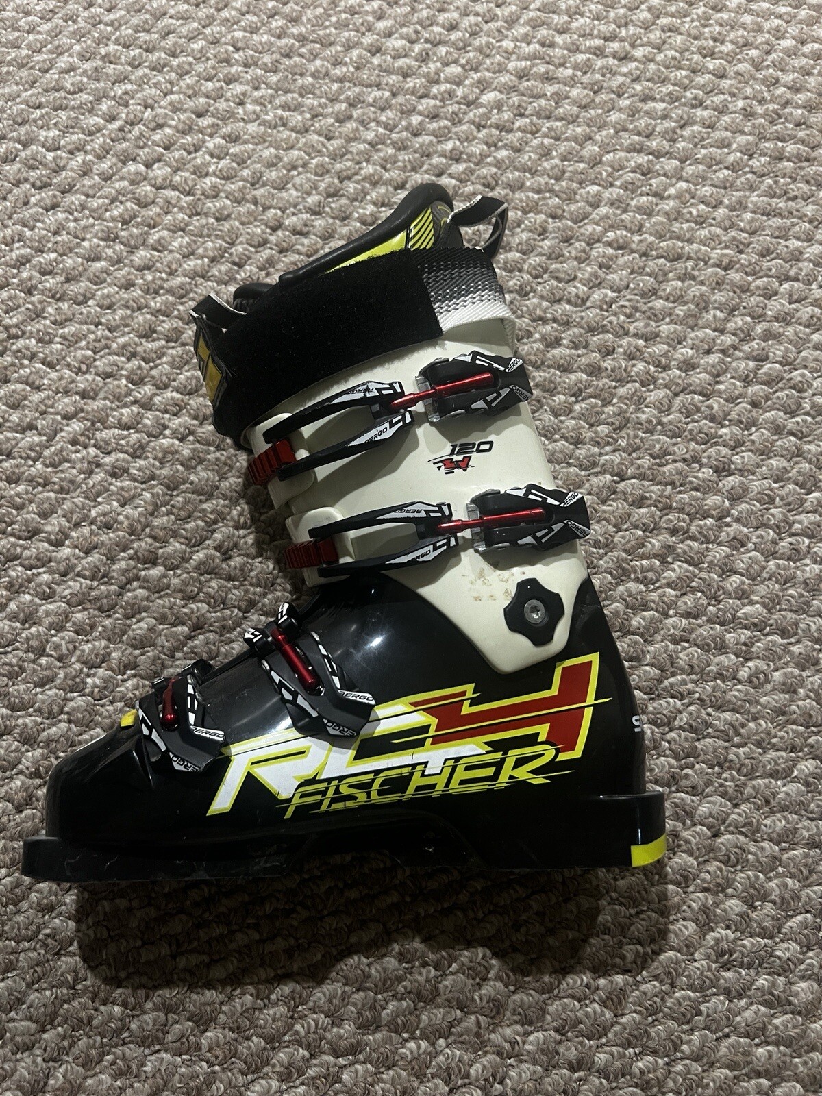 SALOMON Fischer RC4 120 Somatec STIVALI DA SCI ALPINO taglia 25 5 255