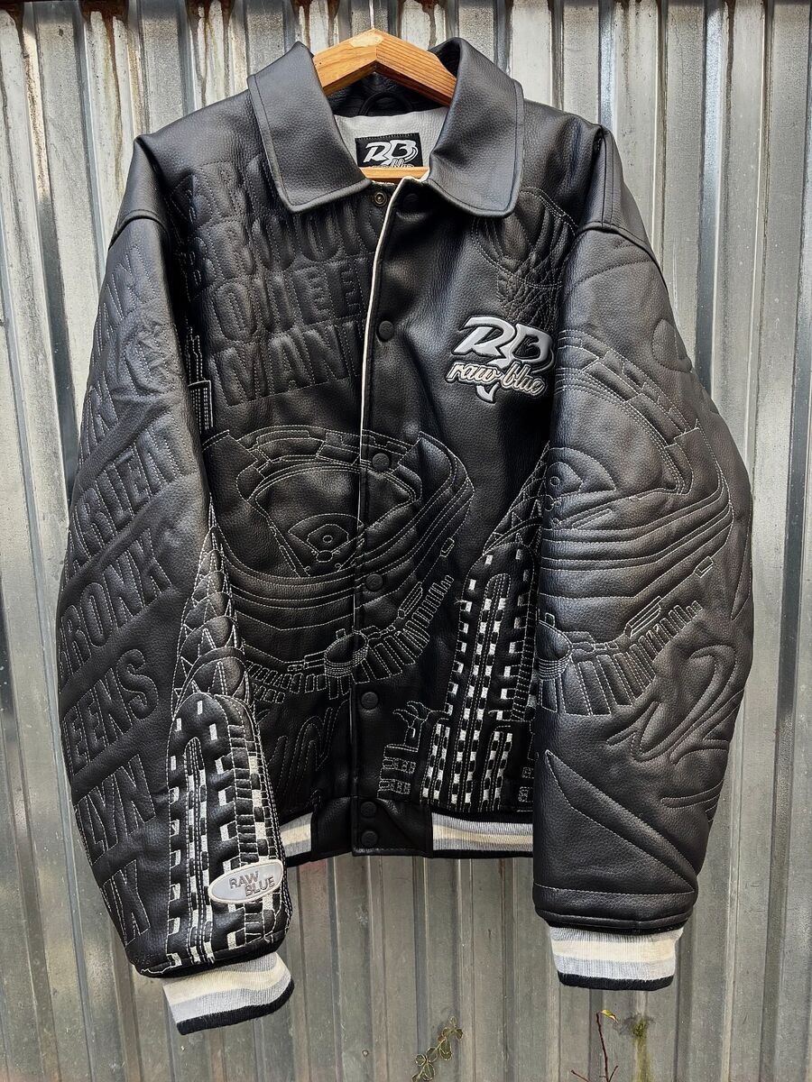 NEW YORK 90S PELLE PELLE STYLE RAP PLAYBOI CARTI BOMBER NEW YORK 90S PELLE PELLE STYLE RAP PLAYBOI CARTI BOMBER