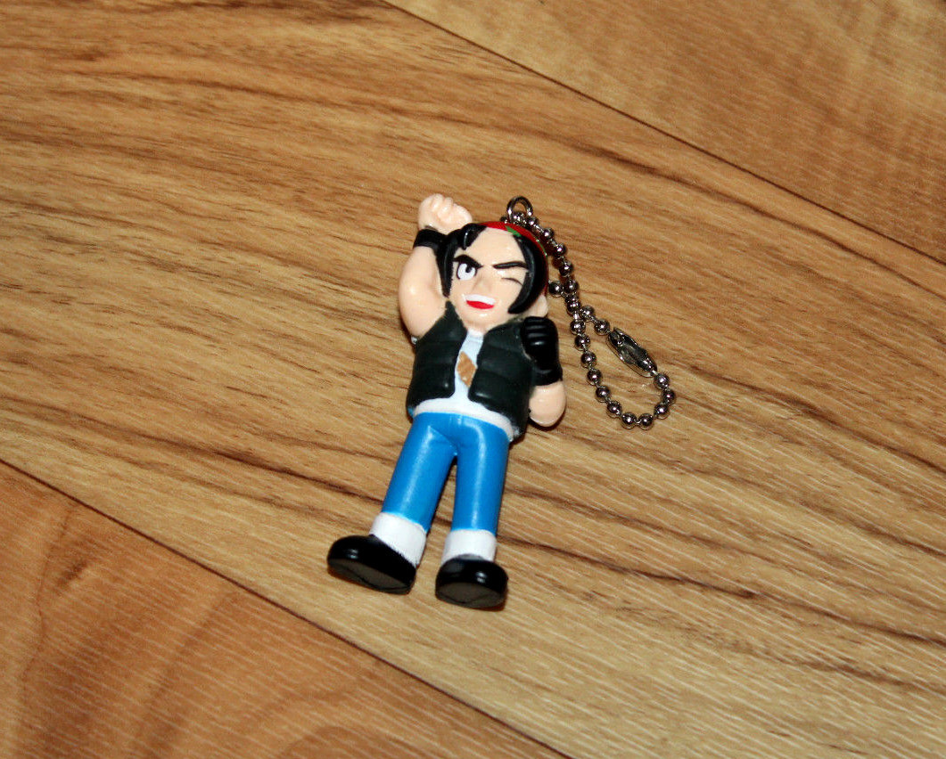 1997 SNK Ralf Jones Keychain Figure The King of Fighters Neo Geo