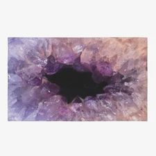  Amethyst Area Rug purple Rug spiritual Rug purple Floor Rug Mat amethyst rug 