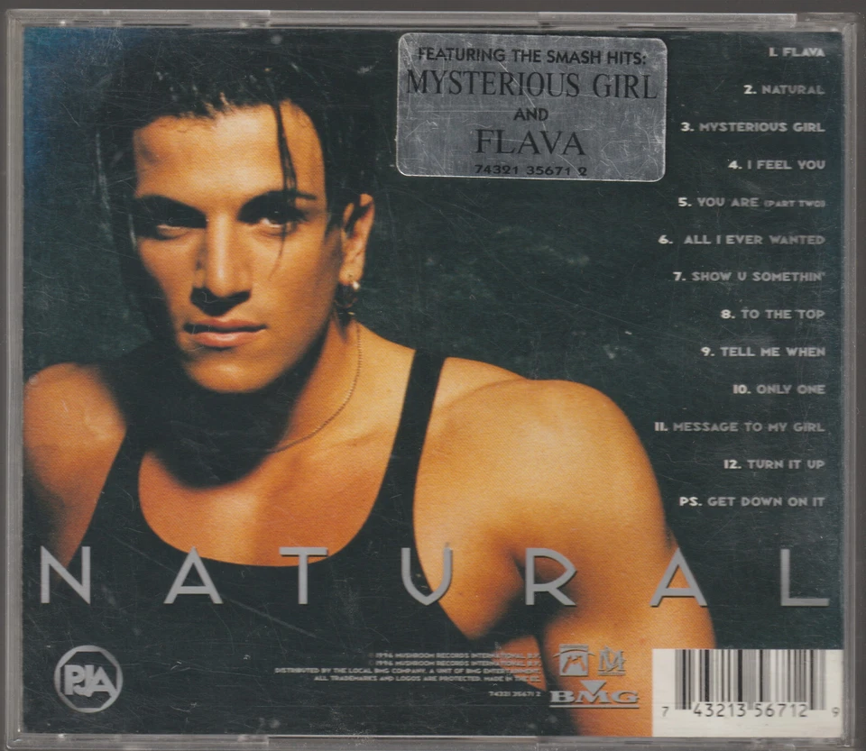 Peter Andre - Natural [CD, 1996] - Bild 2 von 2