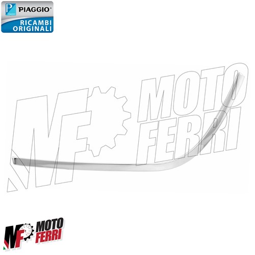 MF5941 - Tablero Estribo Derecho Cromado ORIGINALE Vespa Muelle Sprint 50 125 - Imagen 3 de 3