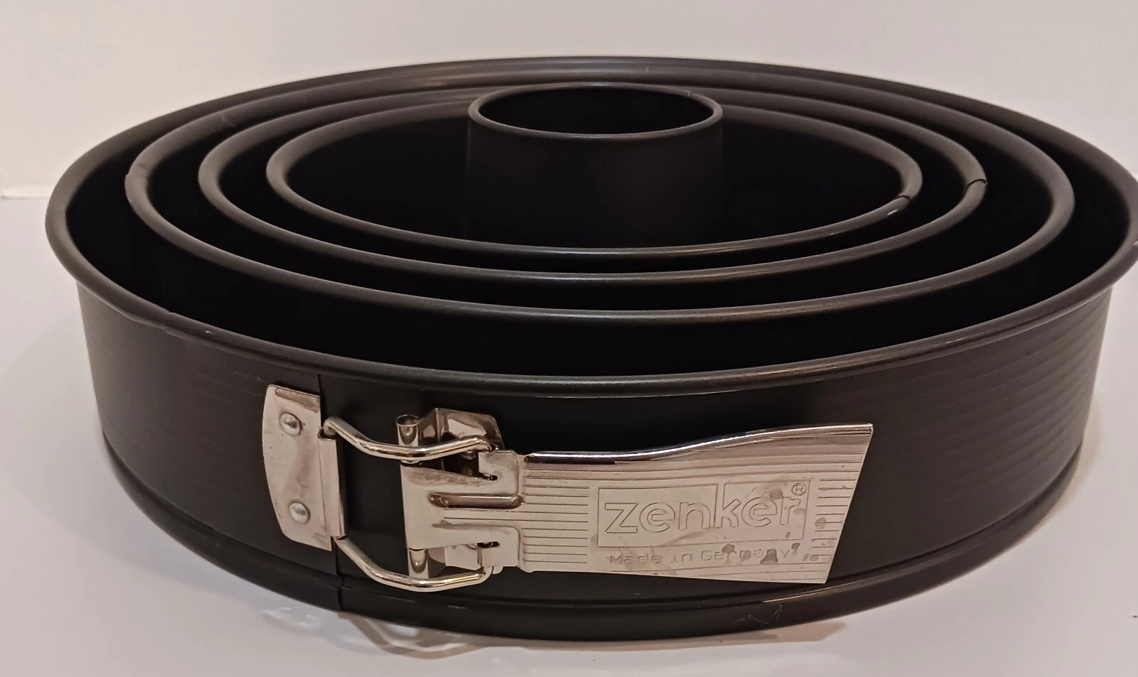 Zenker Non-Stick Springform Removable Base Black Round 12", 10, 8 1/2", 7", 3"