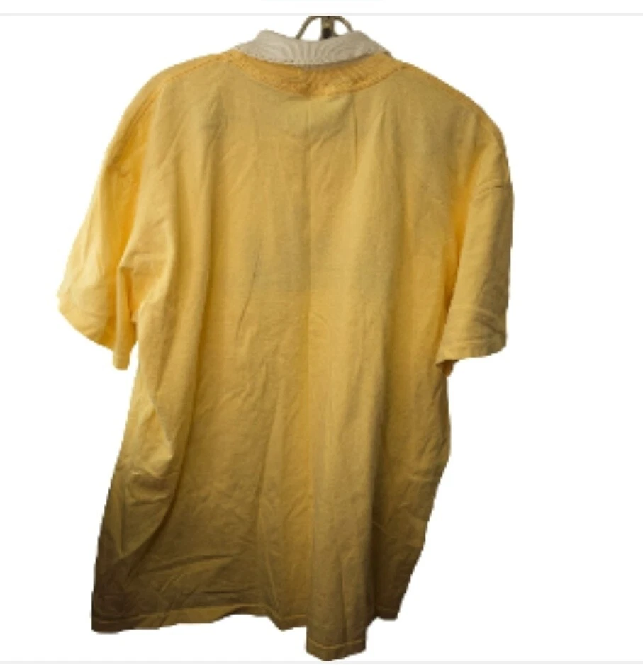 Camiseta para mujer Vint primavera conejito de Pascua 2X yunque amarillo manga corta Grandmacore Foto 2 de 4